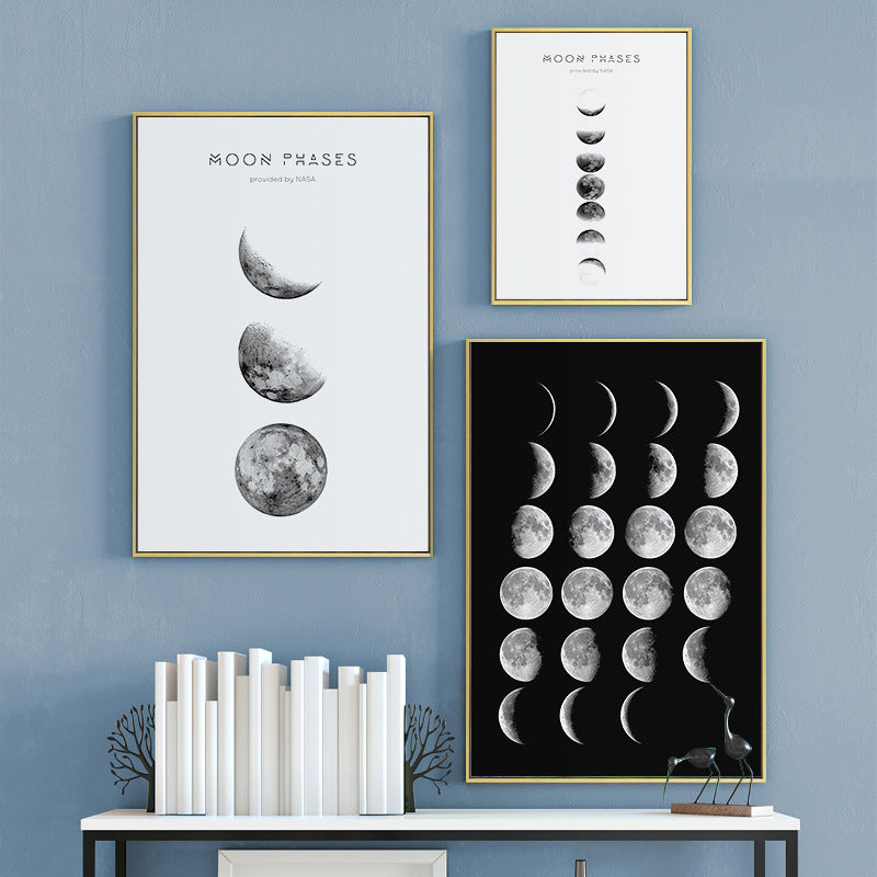 Quadro stelle e eclisse