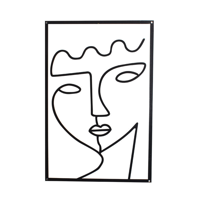 Quadro silhouette da parete