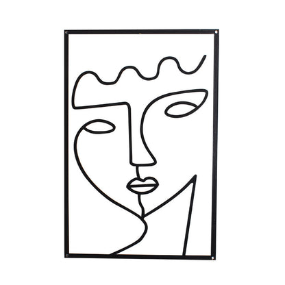 Quadro silhouette da parete