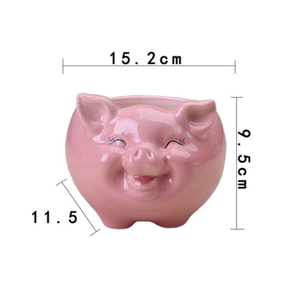 Vaso Ceramica Animale