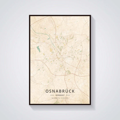 Poster paesaggio vintage