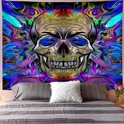 Arazzo hippie floreale