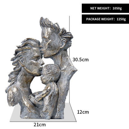 Scultura resina pensatore