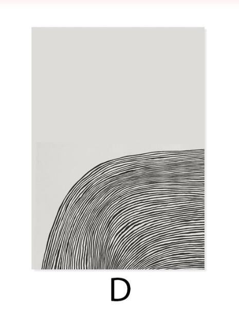Poster Profili e forme organiche