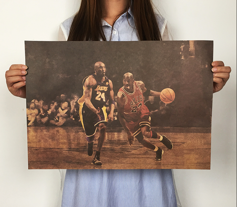 Poster Giocatore di basket in salto