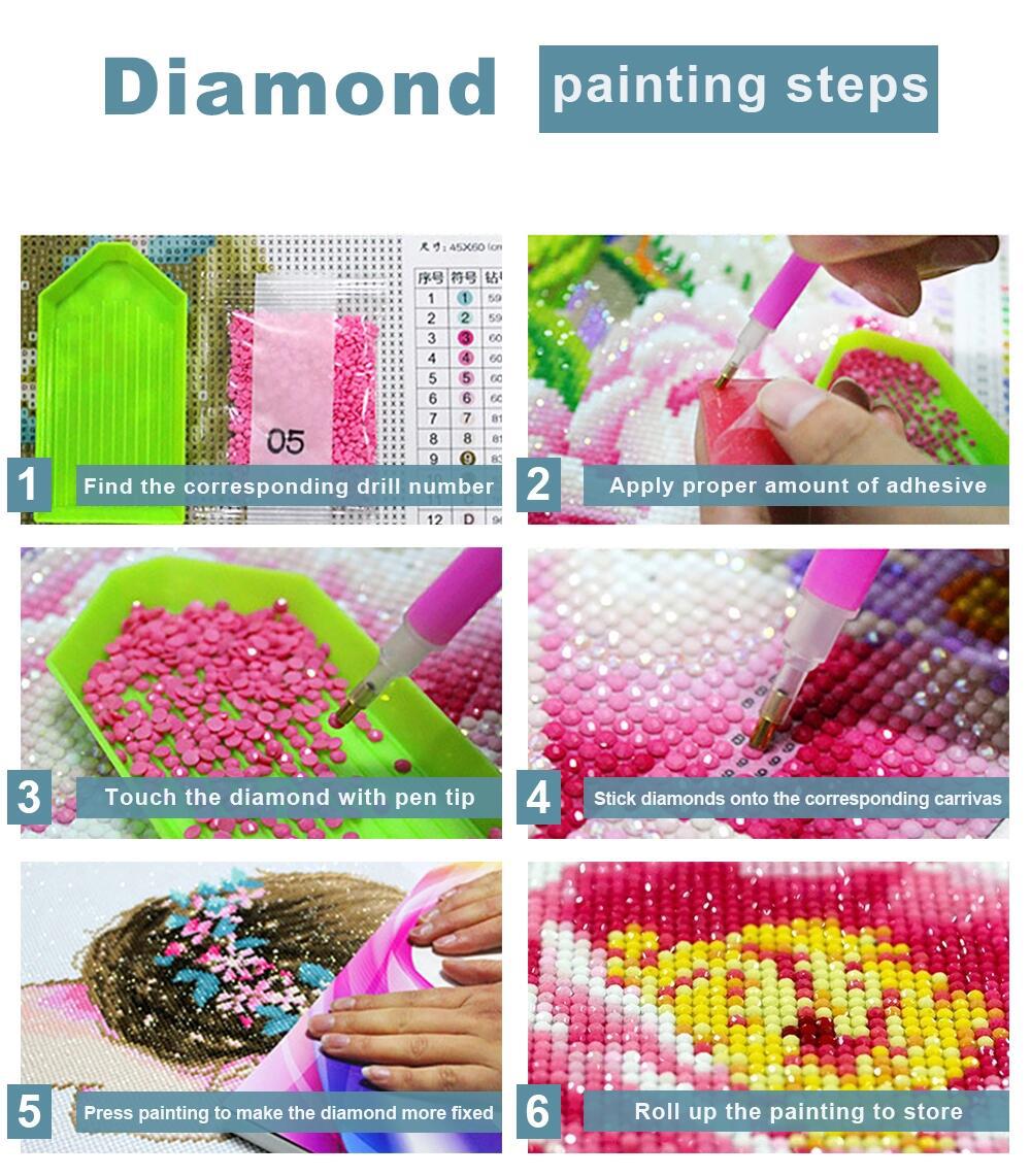 Diamantatura paesaggio