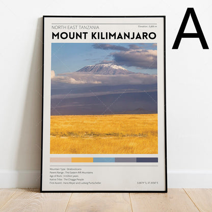 Quadro cima alpina