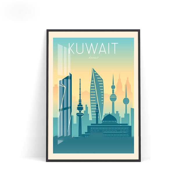 Quadro tela tema viaggio
