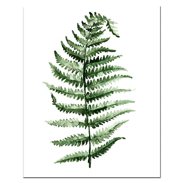 Quadro piante verdi