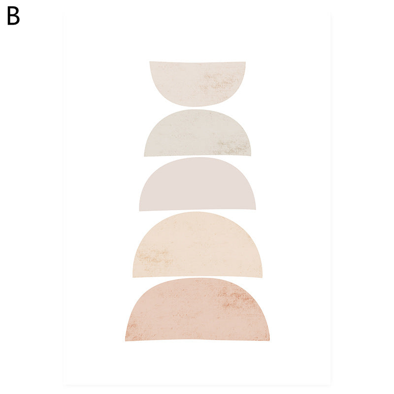 Quadro geometrico beige
