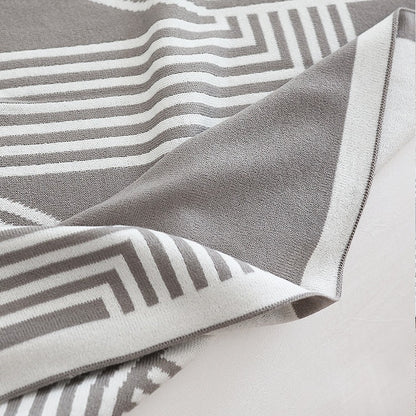 Coperta nordica a maglia