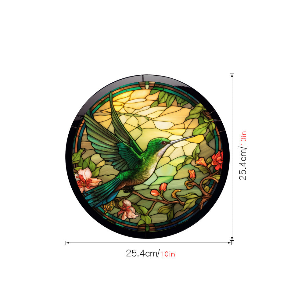 Adesivo colibrì removibile