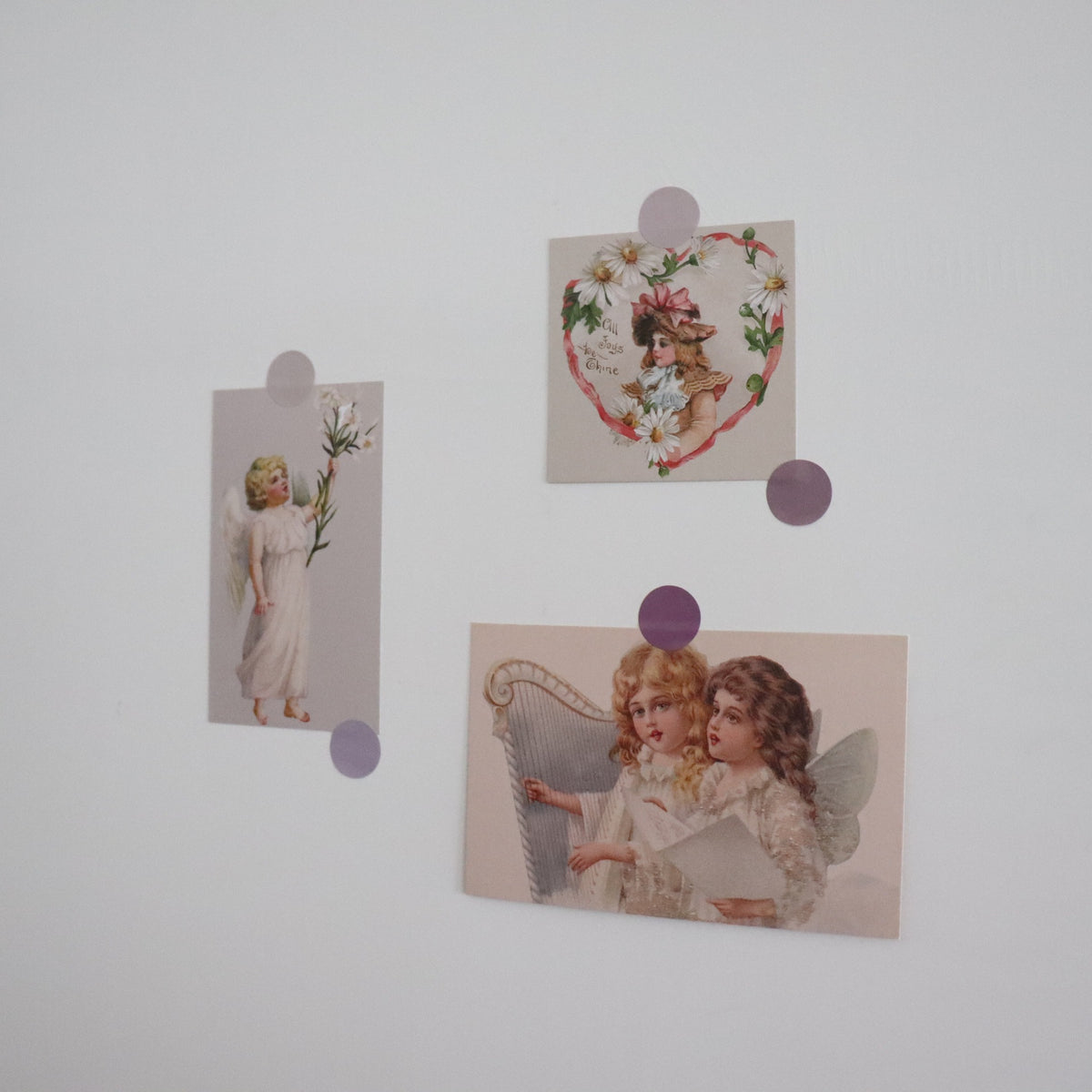 Poster Angeli putti vintage