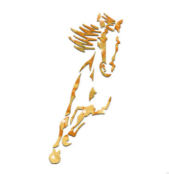 Adesivo cristallo cavallo