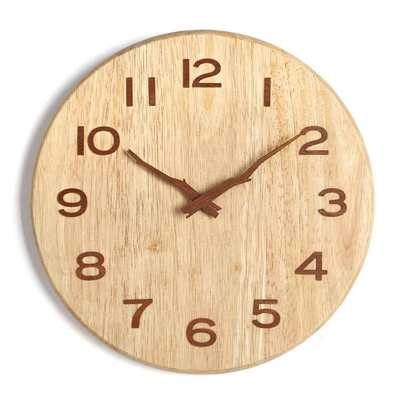 Orologio da parete Legno naturale