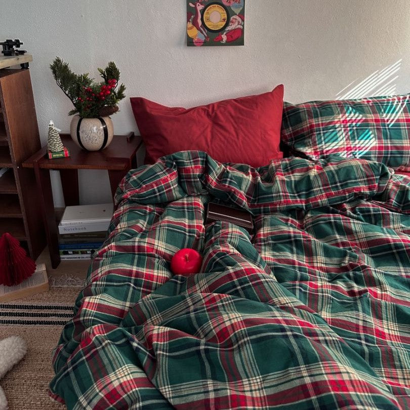 Set biancheria tartan