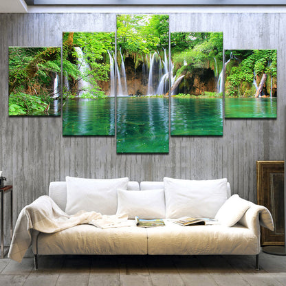Poster paesaggio cascata