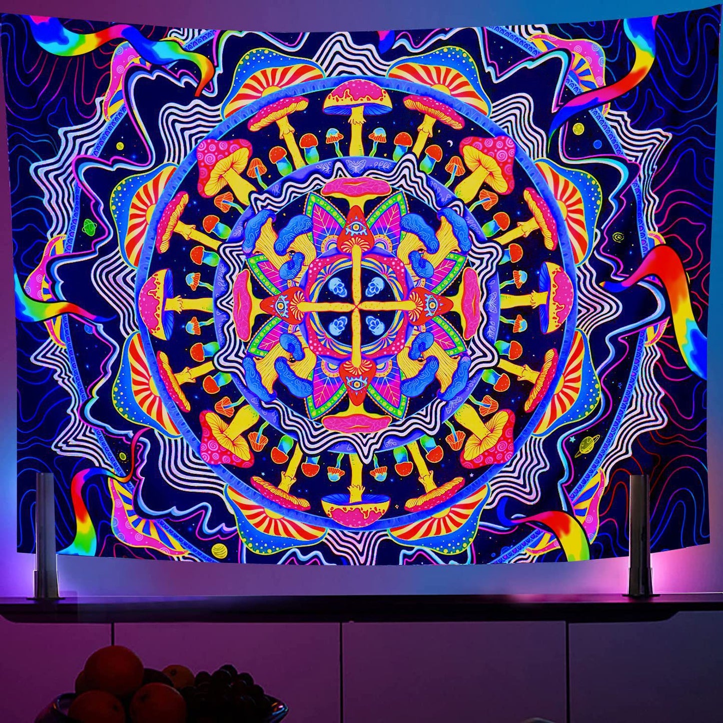 Arazzo fluorescente