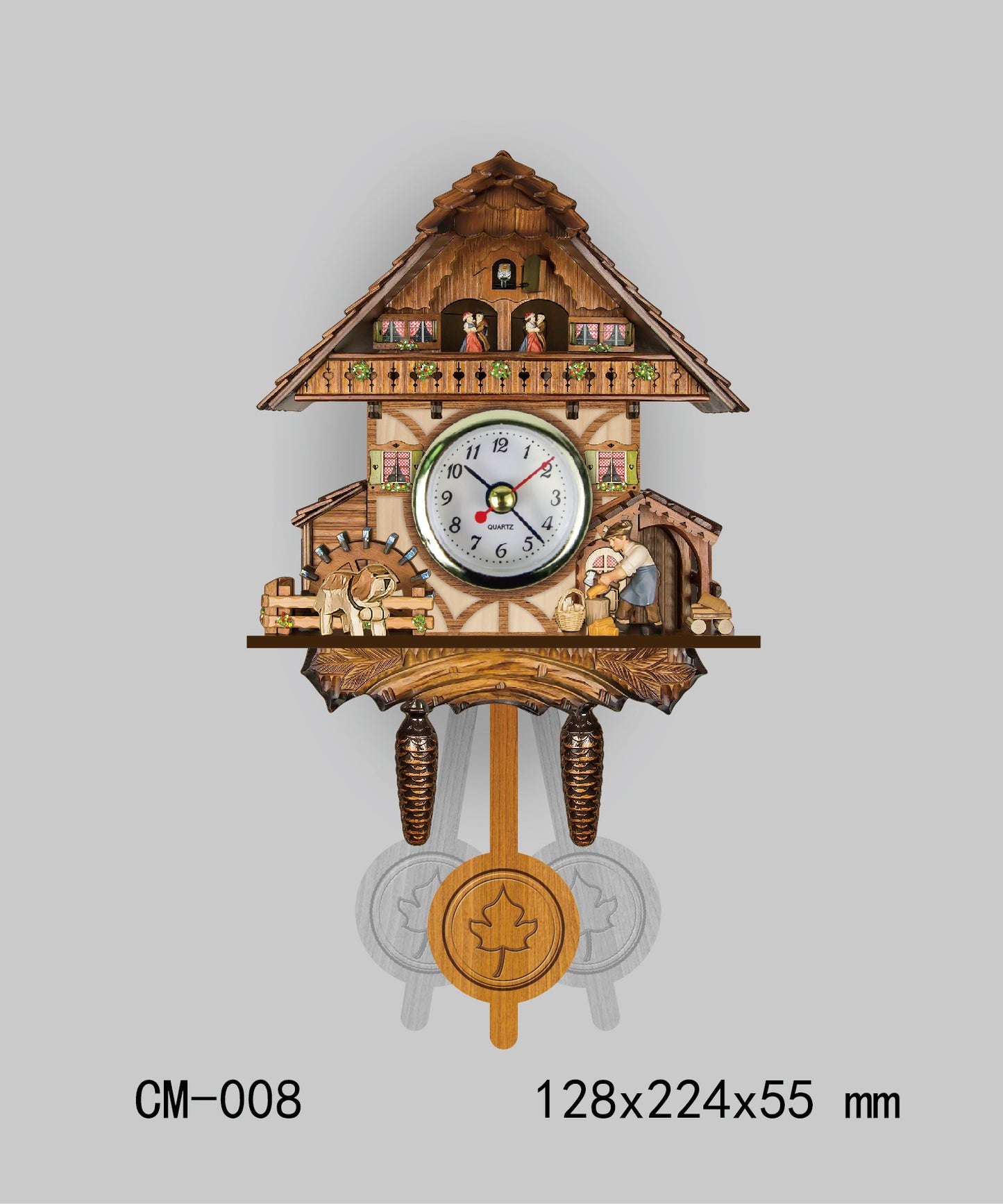 Orologio da parete Cuckoo alpino