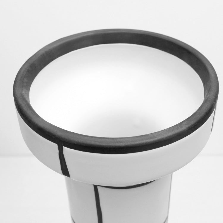 Vaso ceramica righe