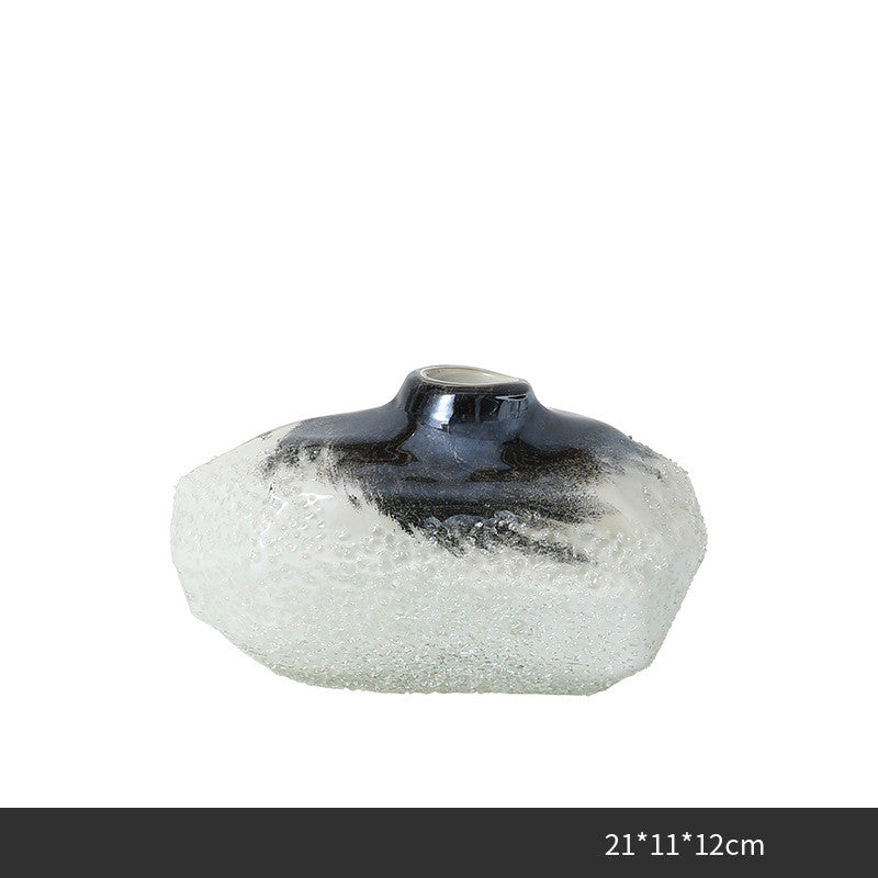 Vaso con texture astratta