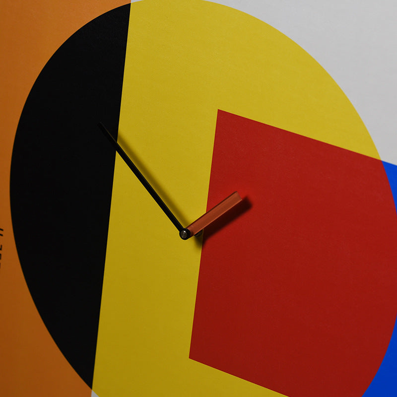 Orologio da parete Bauhaus geometrico