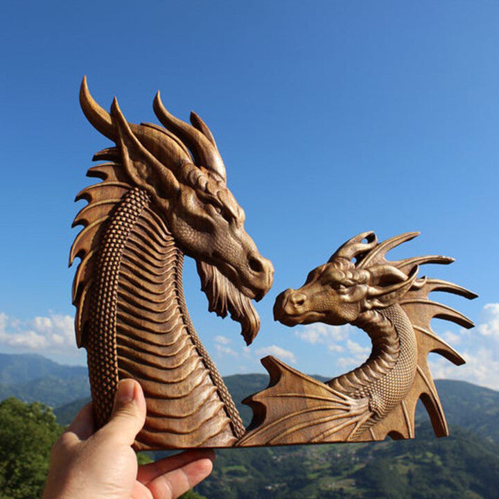 Scultura drago decorativa