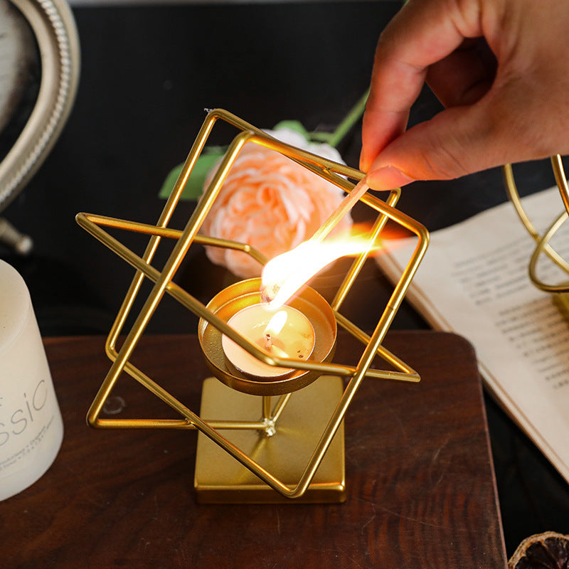 Candelabro dorato