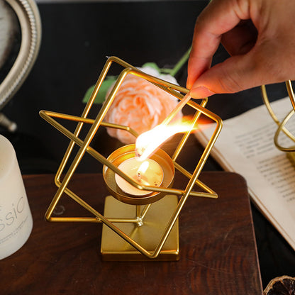 Candelabro dorato