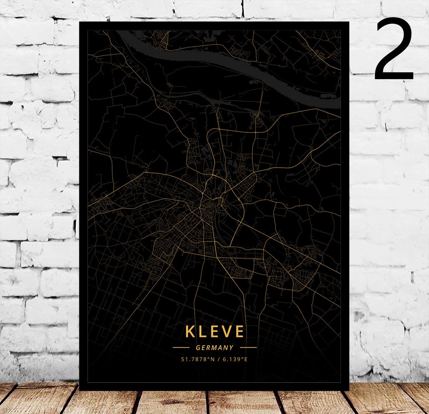 Poster città tedesca
