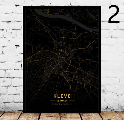 Poster città tedesca