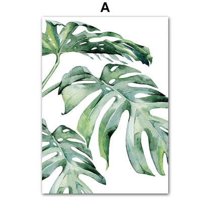 Poster Foglia di monstera