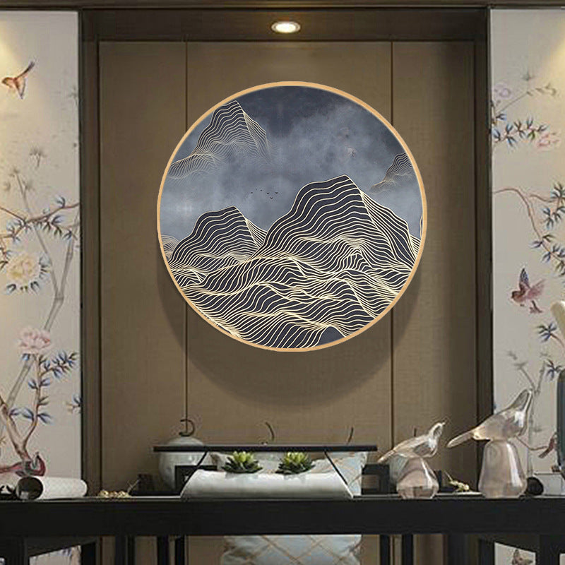 Quadro Circolare Oro