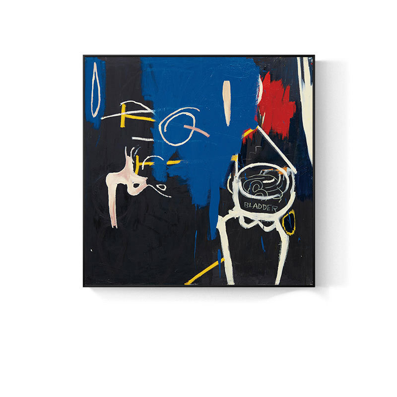 Quadro graffiti stile industriale