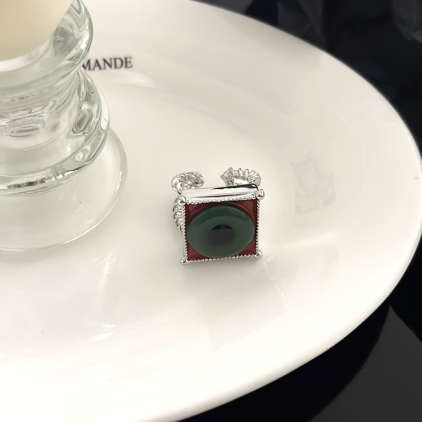 Collana Quadrato Olio