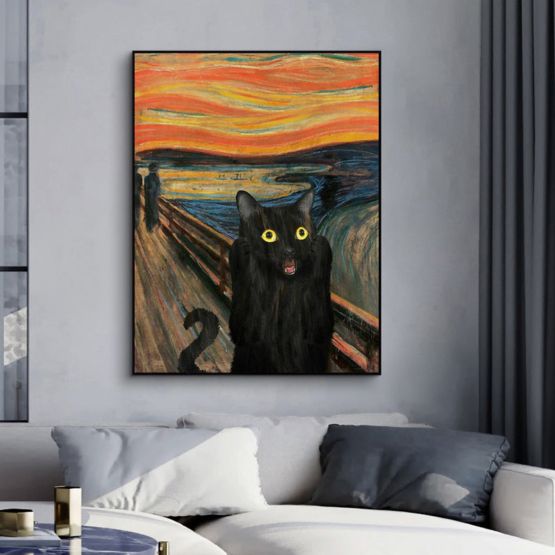 Poster gatto nero