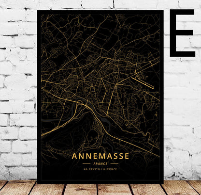 Poster Città Francesi