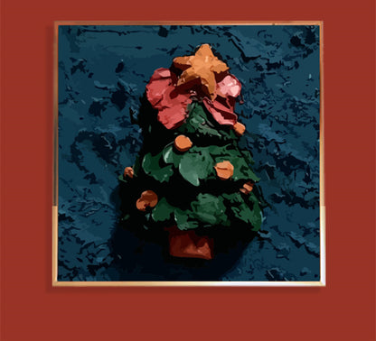 Quadro Natale DIY