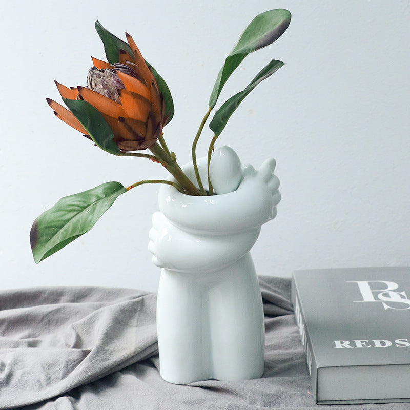 Vaso figura astratta