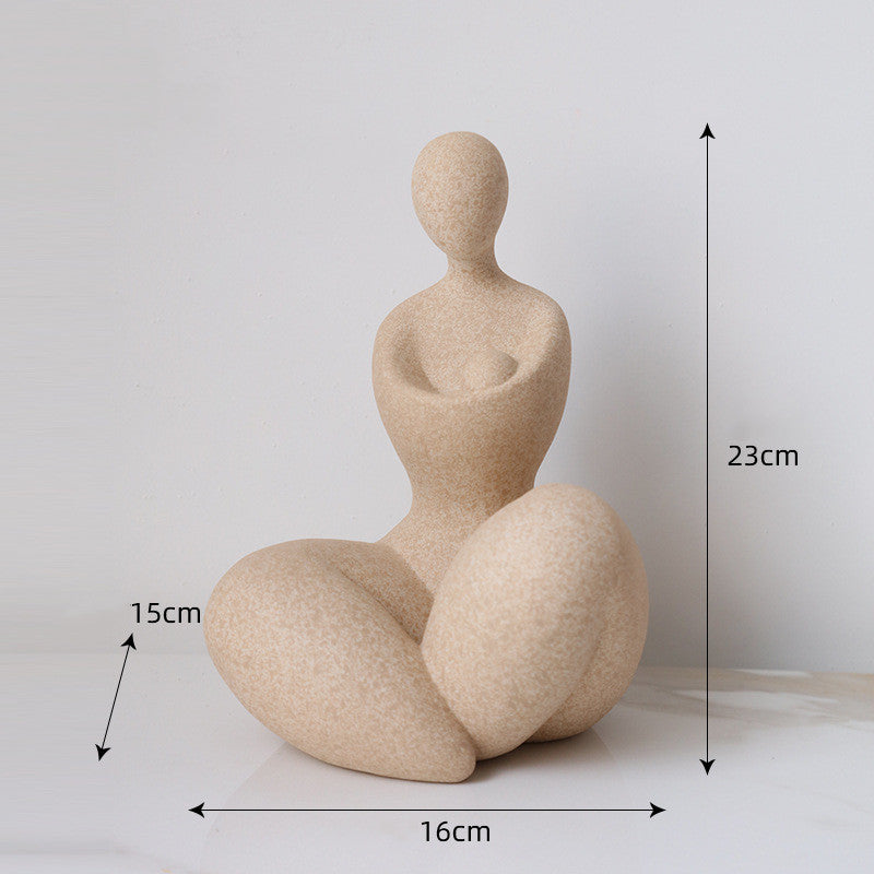 Statuetta stile minimalista