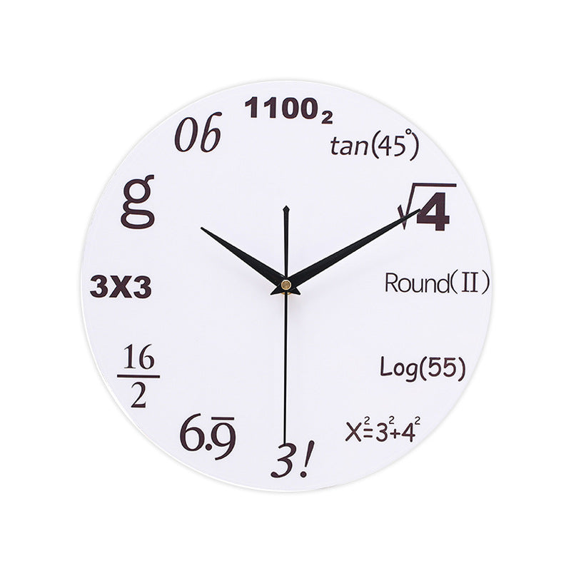 Orologio da parete Formule matematica orologio