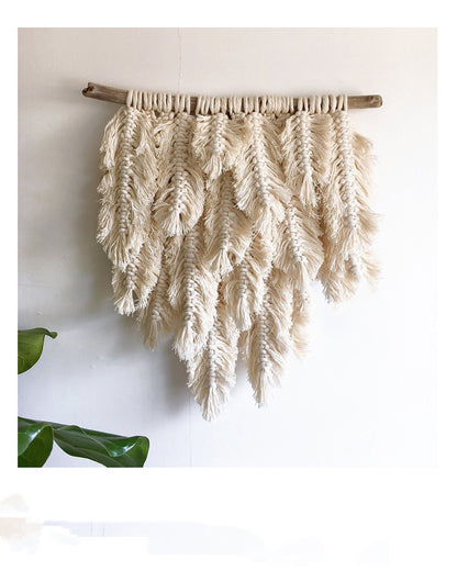 Tappezzeria piume con nappe