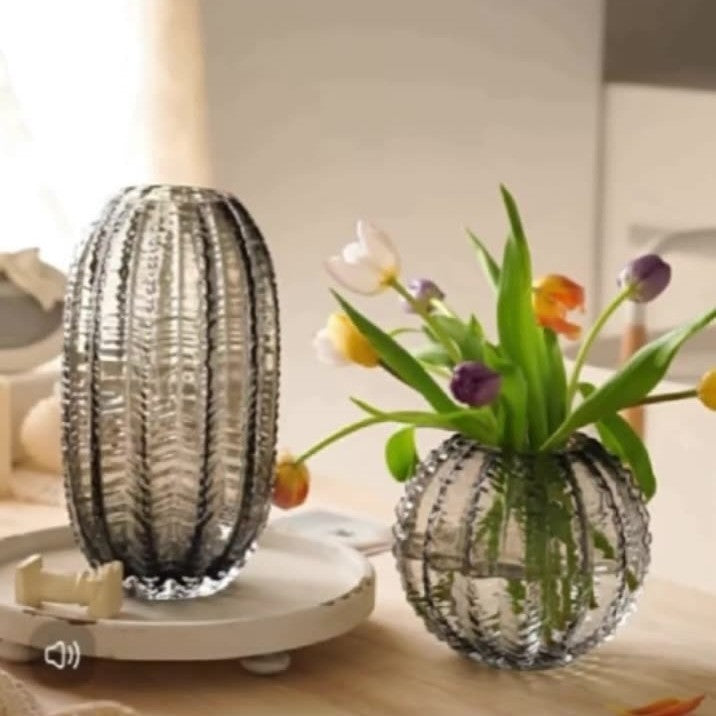 Vaso cactus in vetro
