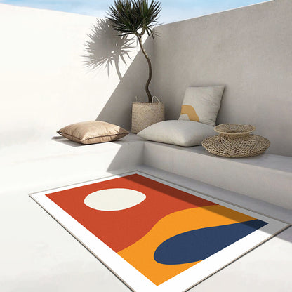Tappeto astratto minimalista