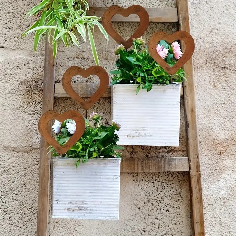 Decorazione murale ferro alberi