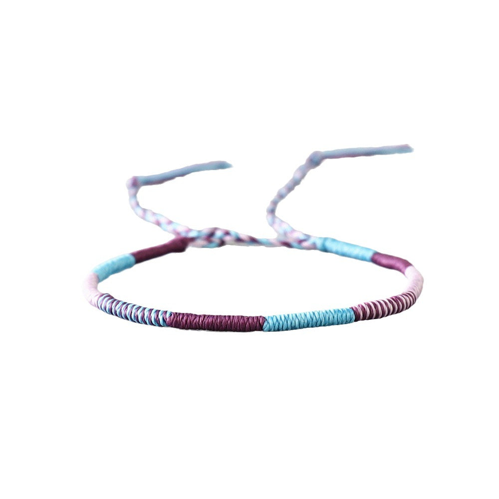 Bracciale intrecciato mosaico