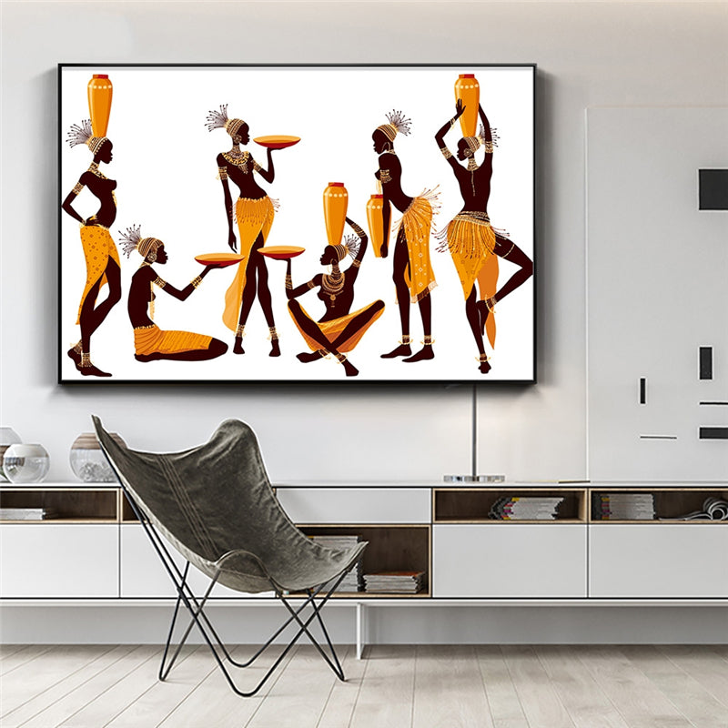 Quadro Donna Africana