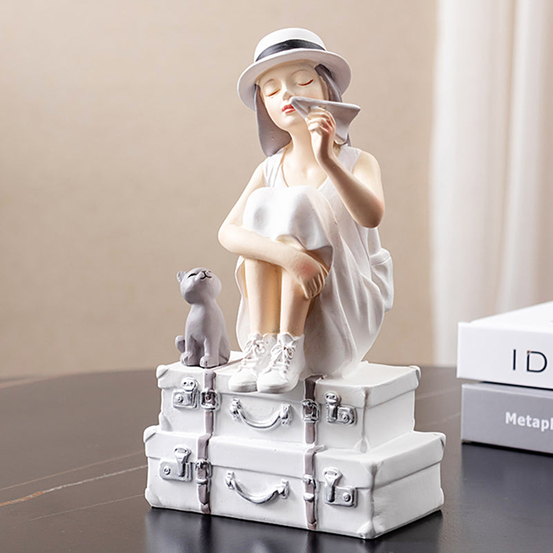 Ornamento Ragazza astratta