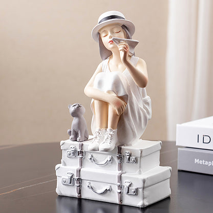 Ornamento Ragazza astratta