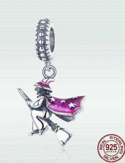 Charm Argento Perline